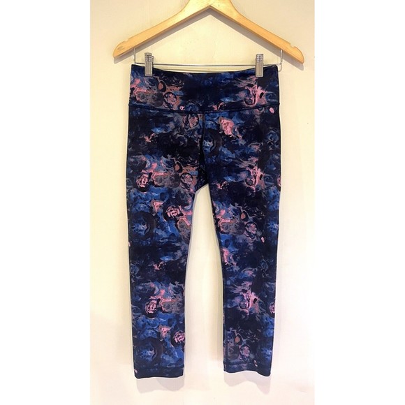 LULULEMON CROPPED MIDRISE WUNDER UNDER LEFGINGS..! Size 6 - Picture 2 of 10
